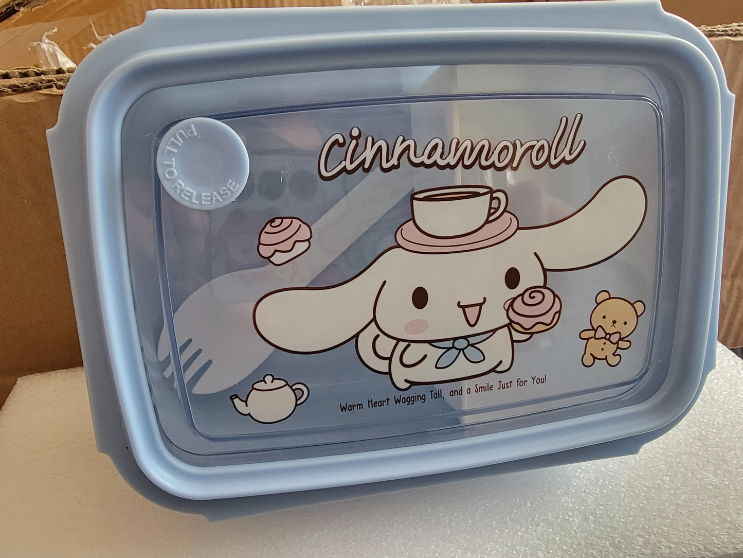 S♡nrio Bento Box with Utensils & More