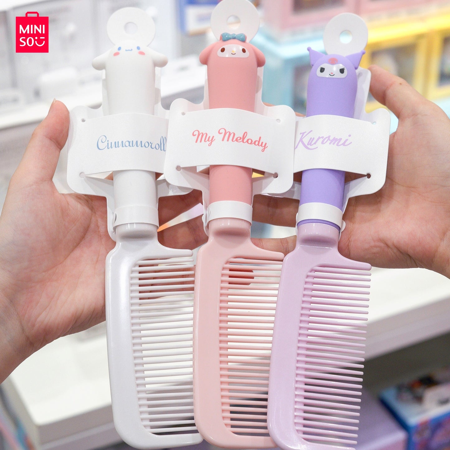 S@nrio Miniso & More Licensed Hair Combs