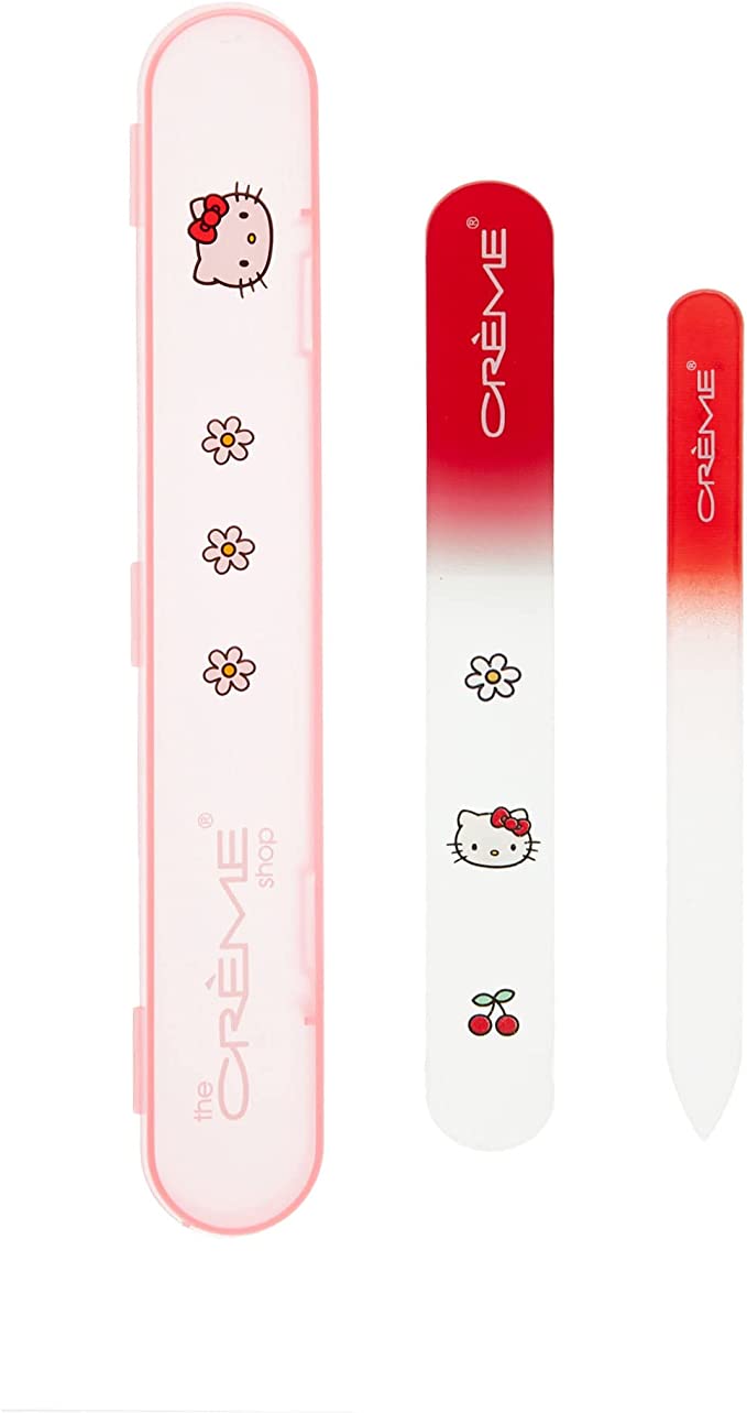 The Creme Shop x HK Glass Nail File Set