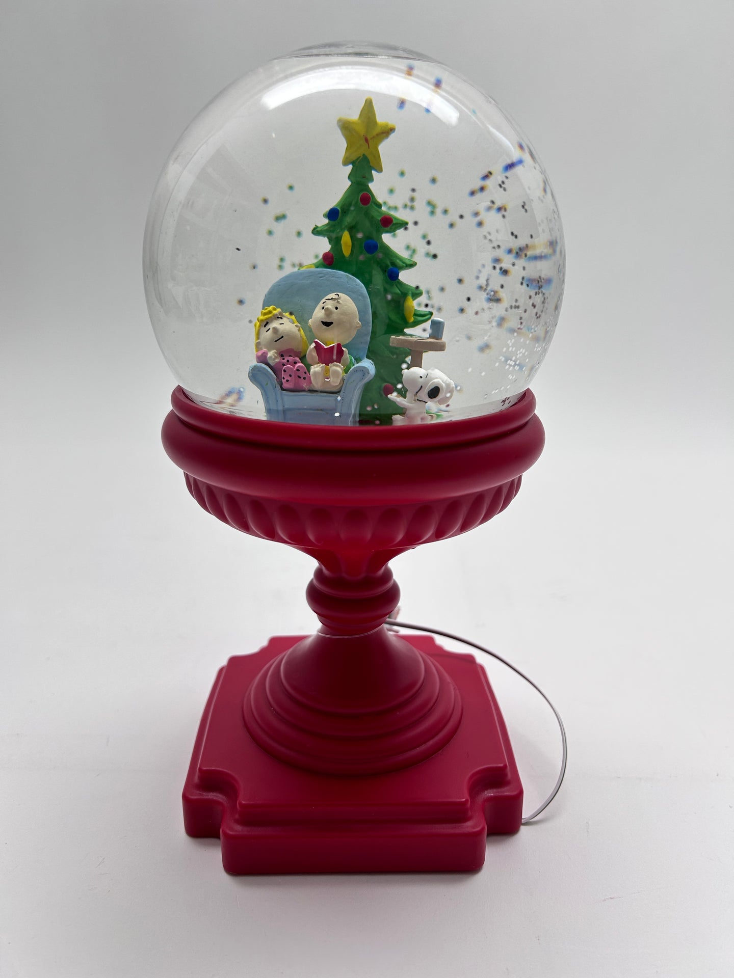 Snoopy Christmas Snow Globes