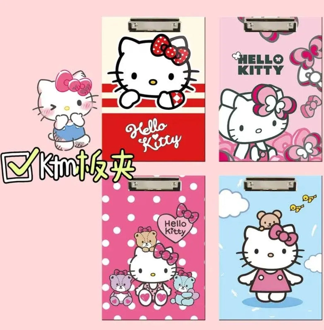 A4 Kawaii Characters Sturdy Clipboards