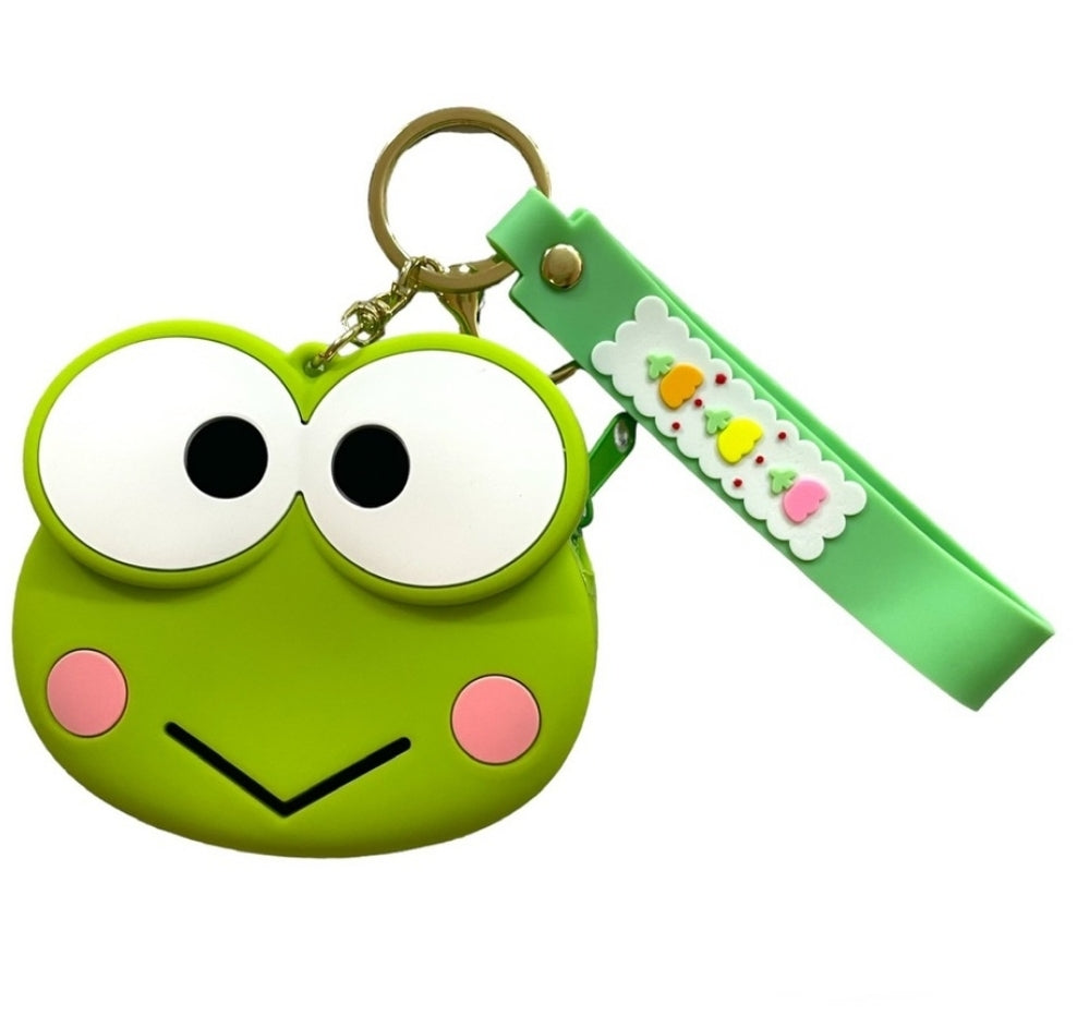 S@nrio Silicone Rubber Pouch Wristlets