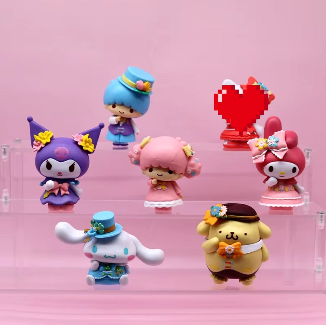 Kawaii Desk Figurine Sets/Individual Figurines