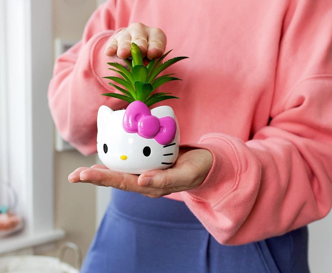 HK Mini Faux Succulent Planter Decor
