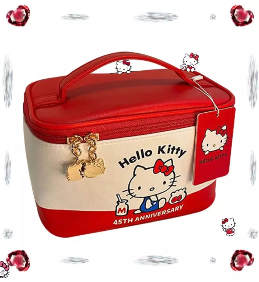 Kawaii PU Leather Makeup Bag