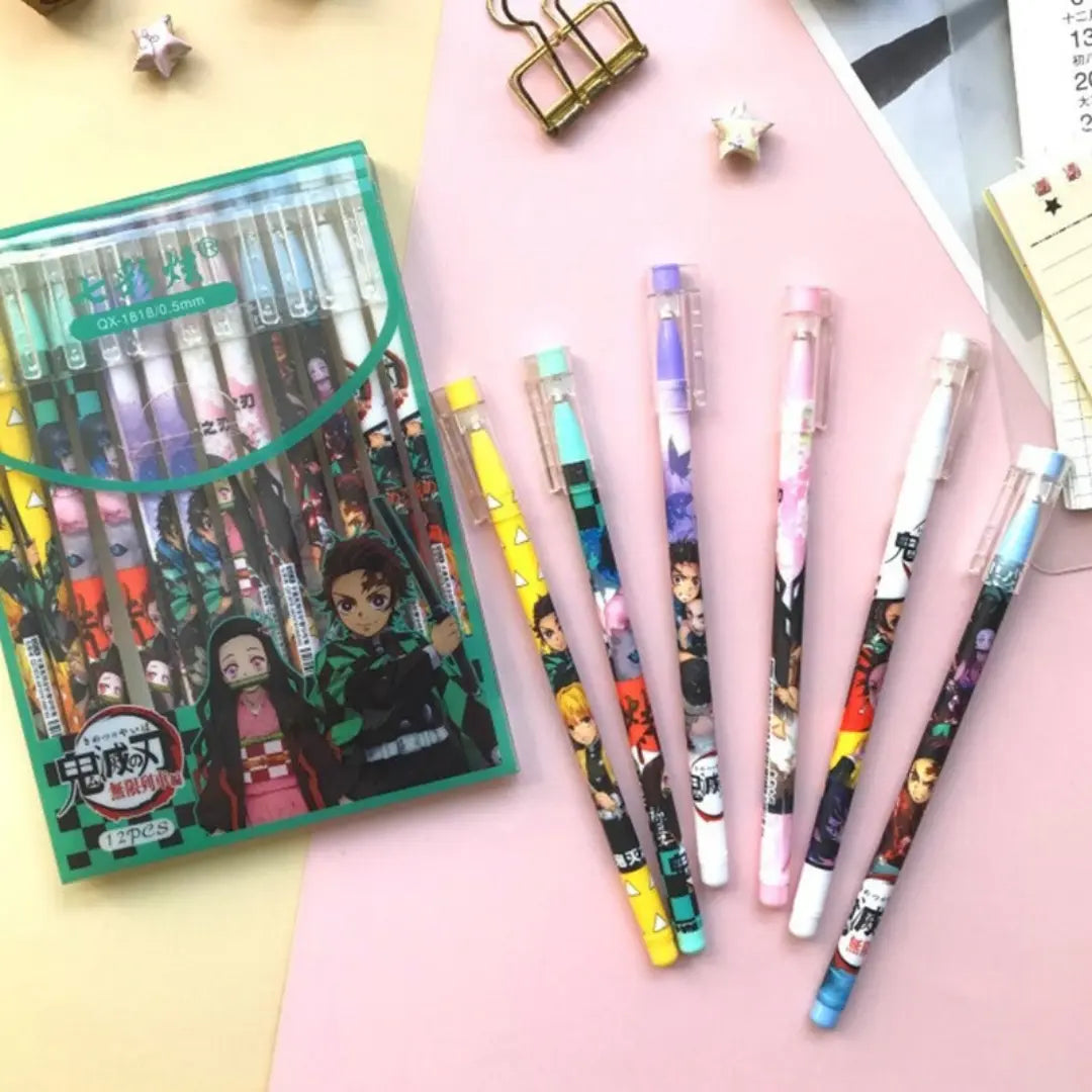 Anime Pens, Pencils, & More
