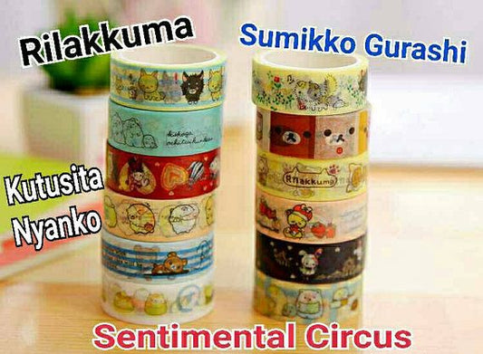 S@n-X Washi Tape Rolls