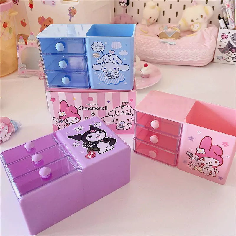 Kawaii Colorful Spinning Pencil Holder & Other Types