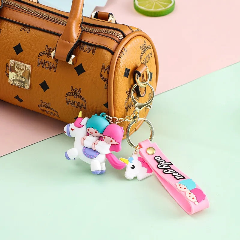 Kawaii Silicone Rubber Keychains & More