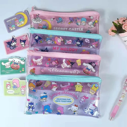 Kawaii Characters Glitter, Gel Pouches & More