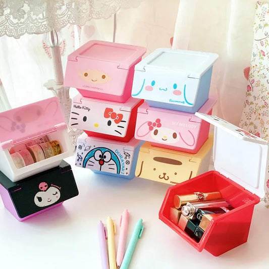 S♡nrio Mini Desk Storage Box