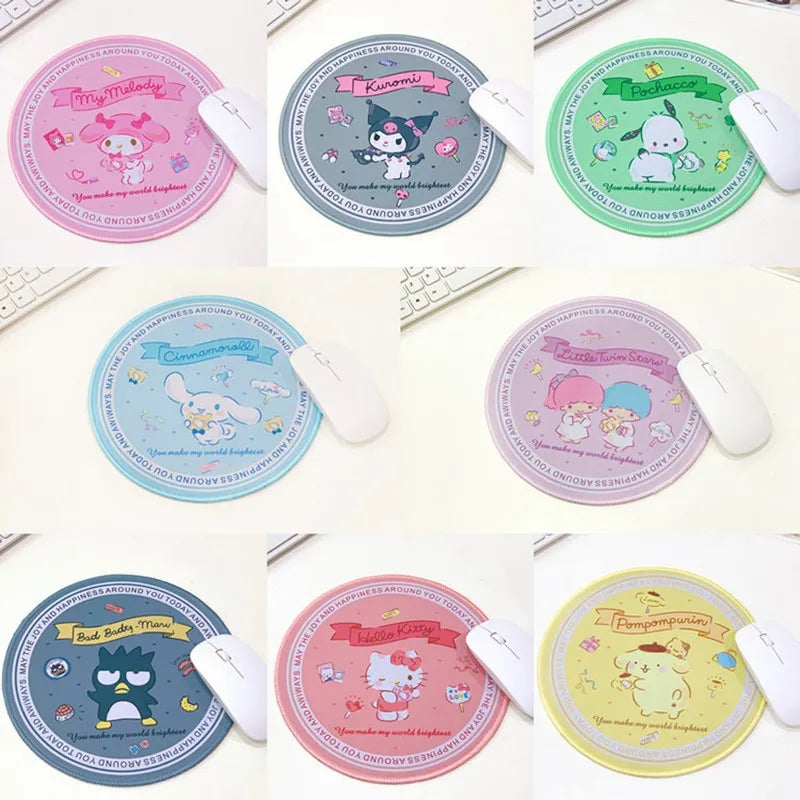 S♡nrio Circle & Rectangular Sized Mousepads