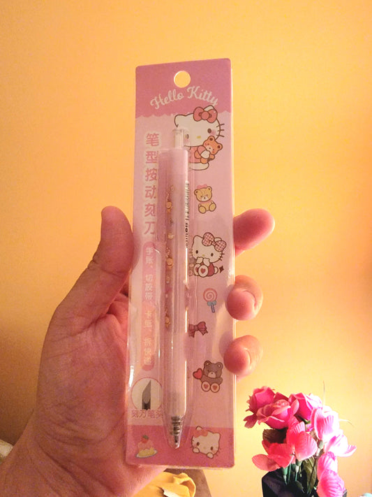 S♡nrio Carving Art Knife Pen