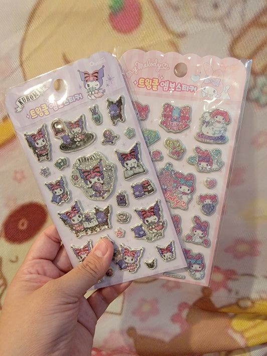 Kawaii Glitter Stickers