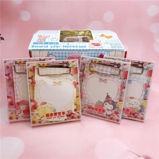 S♡nrio Mini Clipboard w/Note Pad