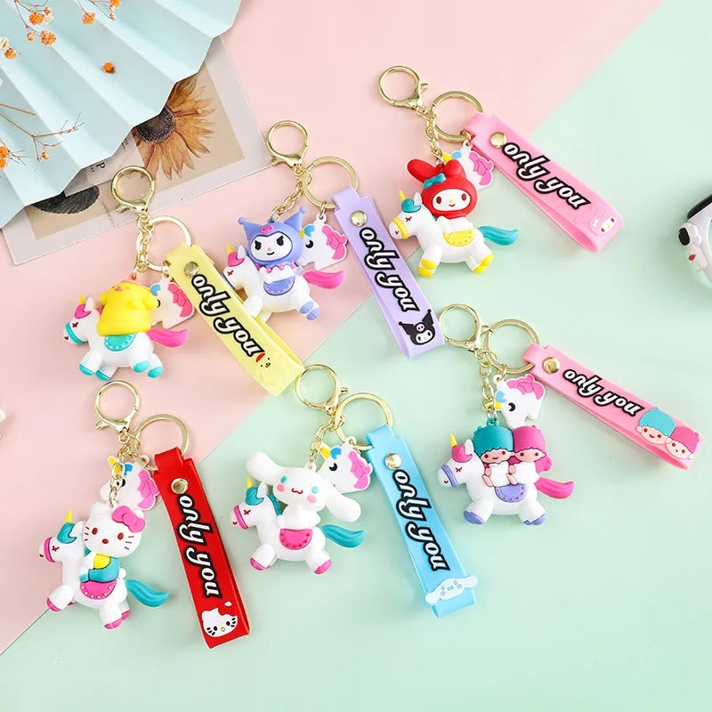 Kawaii Silicone Rubber Keychains & More