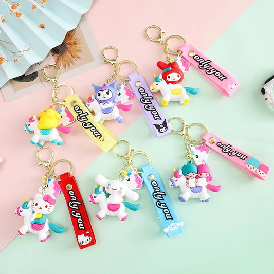 Kawaii Silicone Rubber Keychains & More