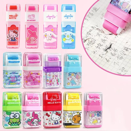 S♡nrio Roller Eraser (Double-sided)