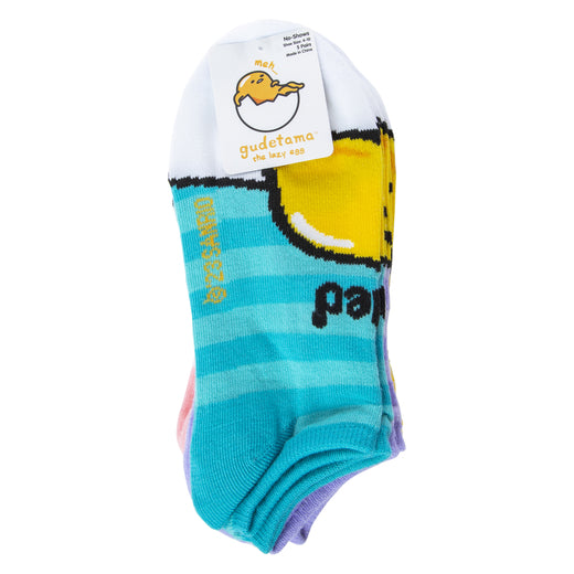 Gudetama No-Show Sock Pack