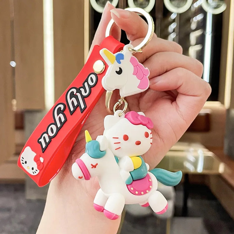 Kawaii Silicone Rubber Keychains & More