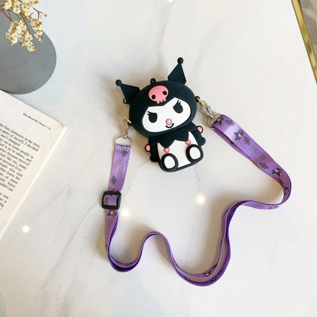 S@nrio Silicone Rubber Pouch Wristlets