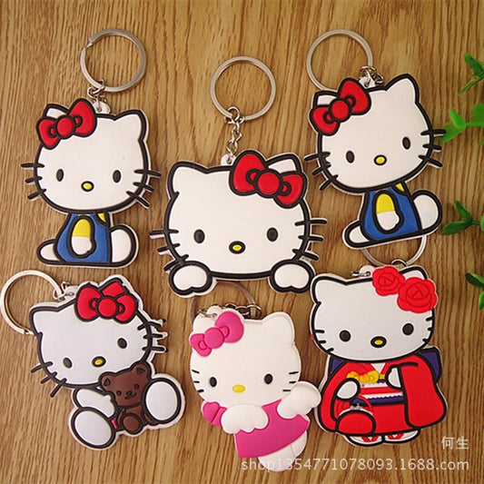 HK Rubber Keychain