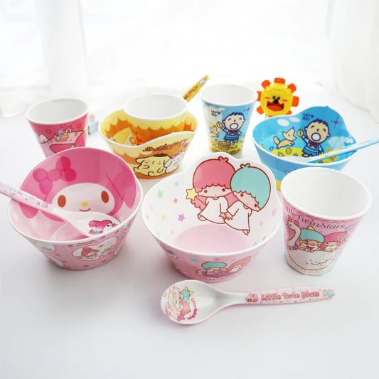 KAWAII Melamine Bowls and More