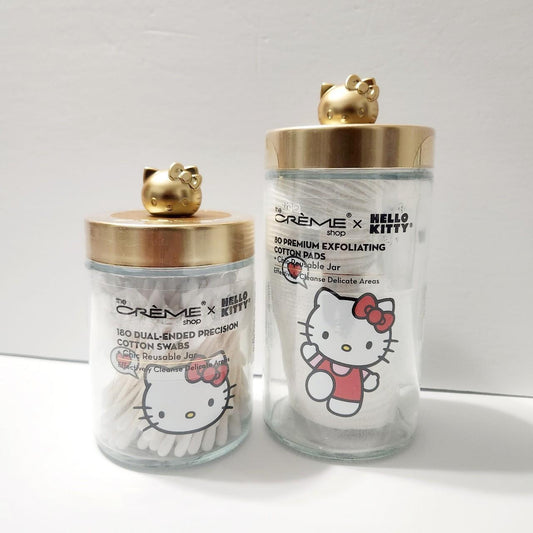 The Creme Shop Precision Cotton Swabs of Pads Jar