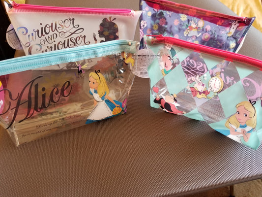 DisMagical Clear Makeup Pouches