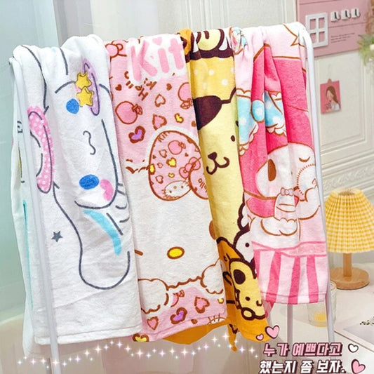 Kawaii Blankets, Towels, & More