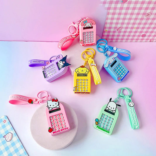 S♡nrio Mini Pocket Calculators