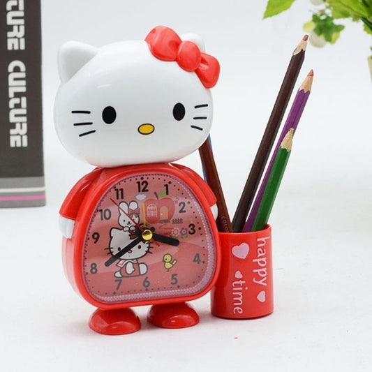 HK Figural Alarm Clock w/Pencil Holder