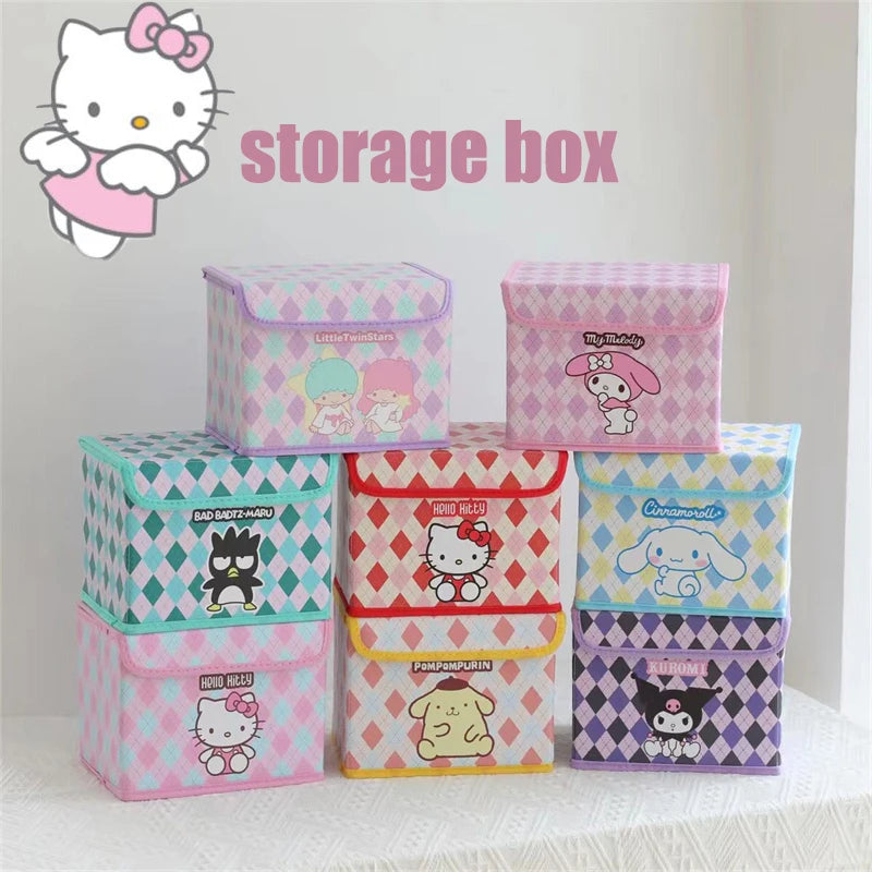 S♡nrio Fabric Collapsible Storage Bin