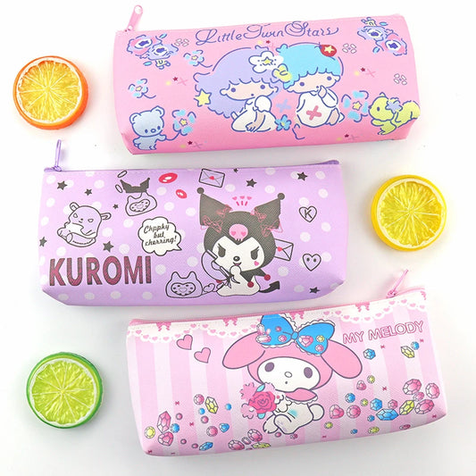 S@nrio Vinyl Pencil Bags