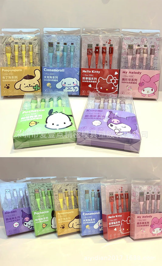 Kawaii Characters Phone Charging Accessories and More; VARIOUS