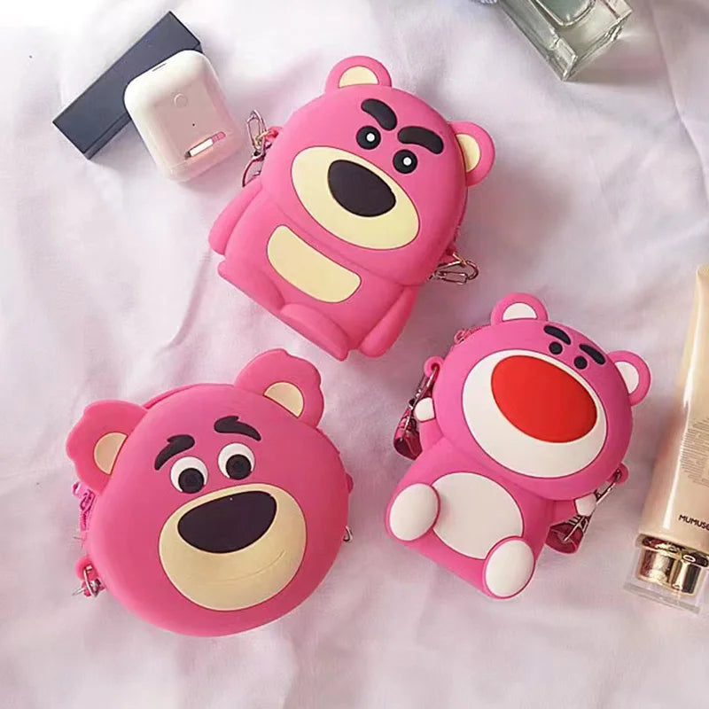 S@nrio Silicone Rubber Pouch Wristlets