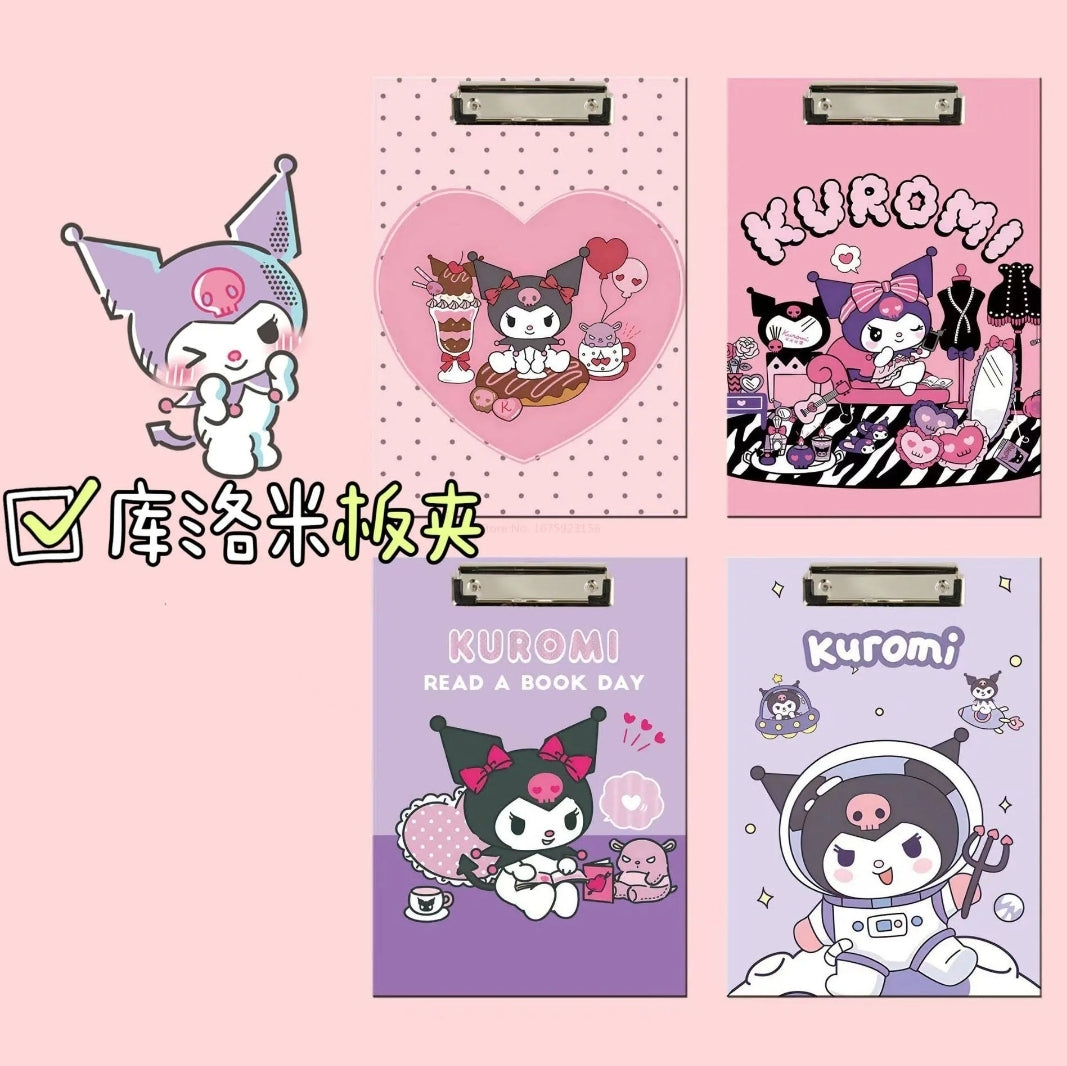 A4 Kawaii Characters Sturdy Clipboards