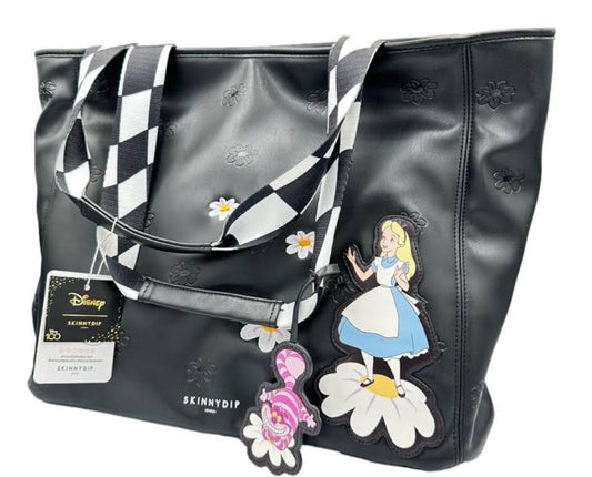 Alice in Wonderland Skinnydip London Tote Bag NWT