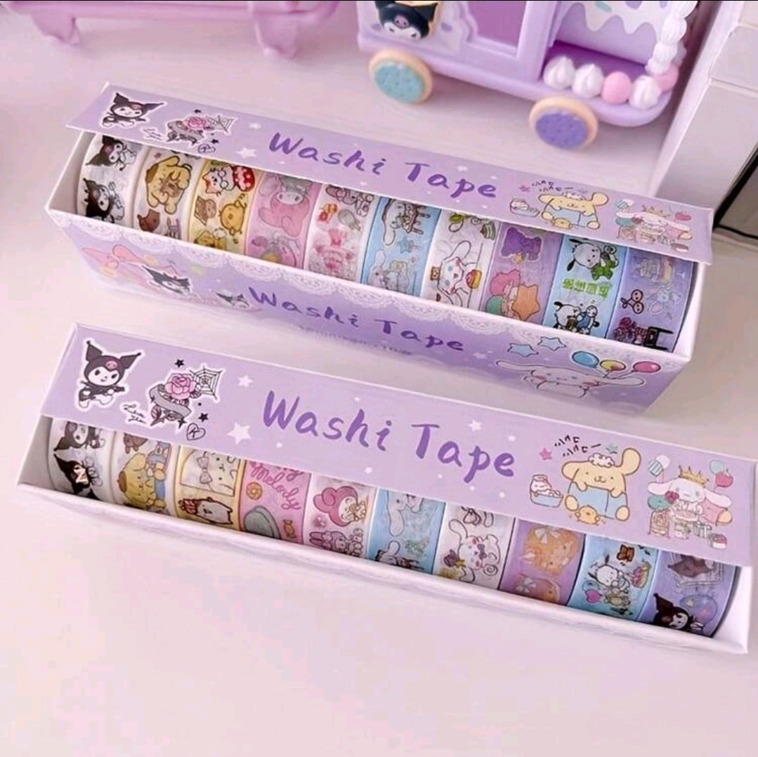 S♡nrio Washi Tape Set