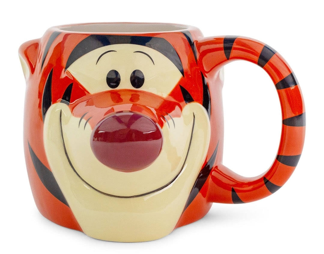 Winnie the Pooh Character Head Mugs