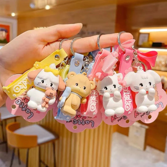 Mikko Rubber Keychains