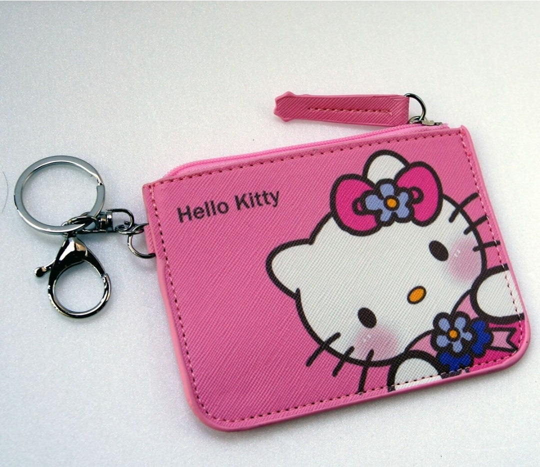 S@nrio & More Leather Coin Bag ID Holder