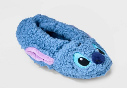 Stitch Fuzzy Snuggle Toes Slippers