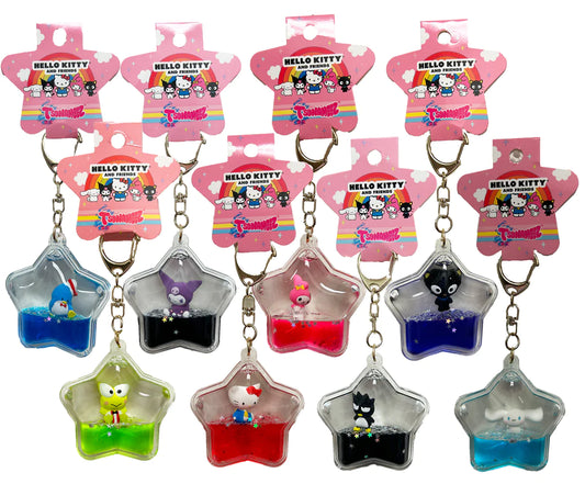 HK & Friends Tsunameez Liquid Acrylic Keychain