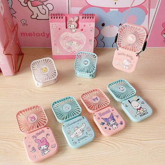 Kawaii Handheld Desktop USB Portable Fans & Other Types