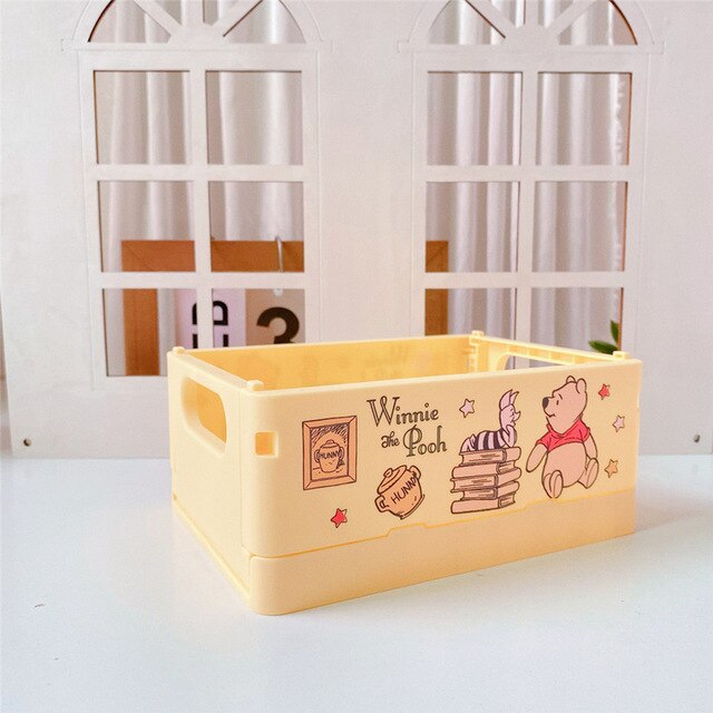 S@nrio & MORE Collapsible Desktop Storage Bin (Plastic)
