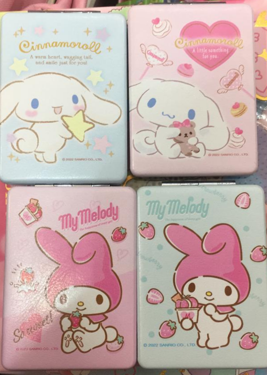 S♡nrio Foldable Compact Mirror