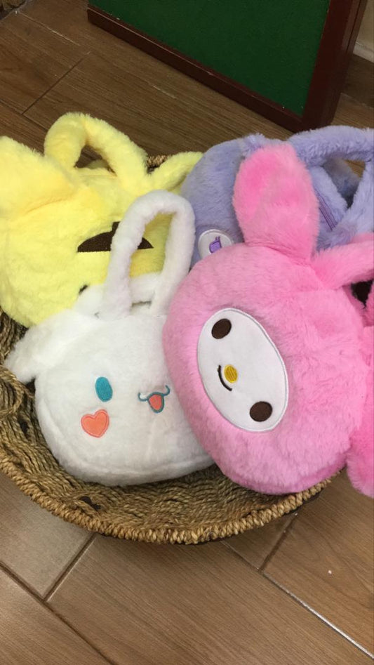 Kawaii Character Fluffy Bag