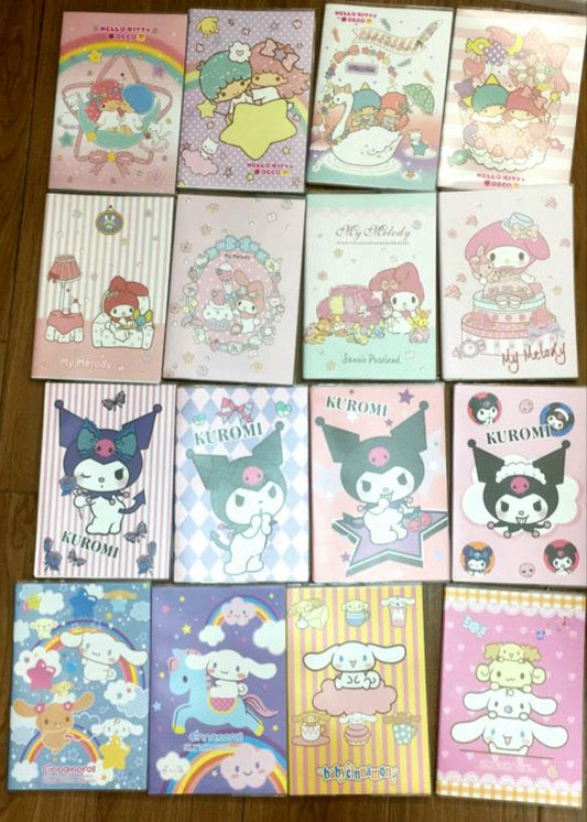 S♡nrio Colorful Page Notebook