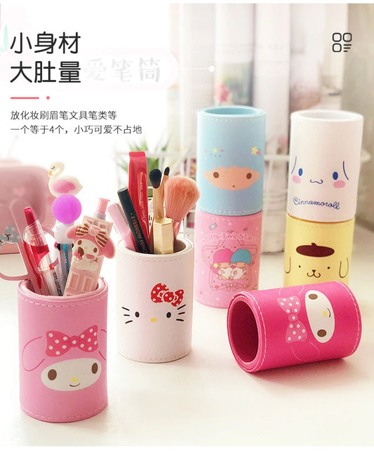 S@nrio Leather Pencil/Make Up Holder